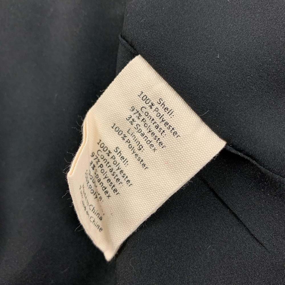 L'AGENCE Black Red Polyester Sequined Jacket - Picture 5 of 6